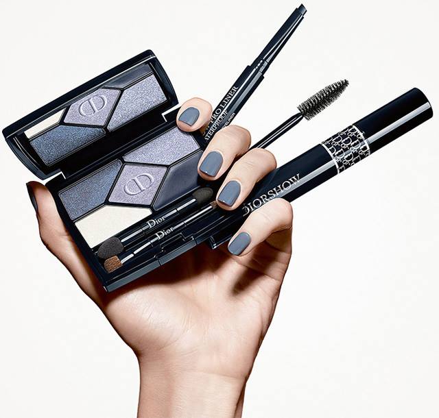 dior navy design eyeshadow