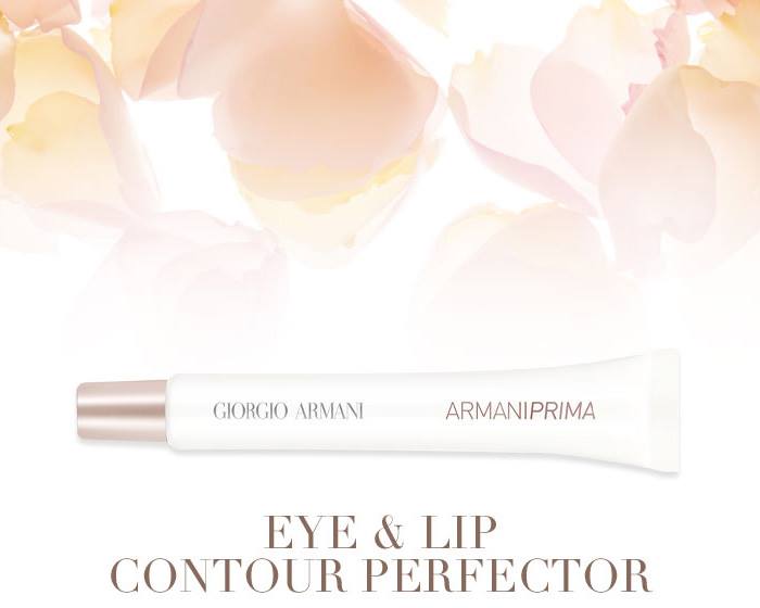 armani prima lip & eye contour perfector