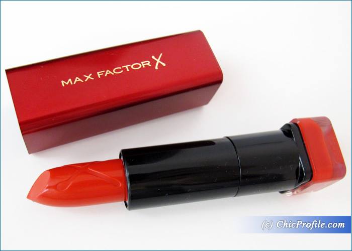 max factor red lipstick