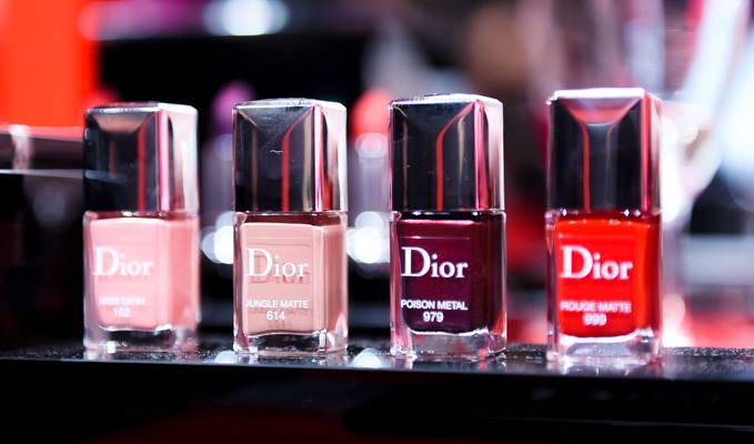 dior poison metal nail polish