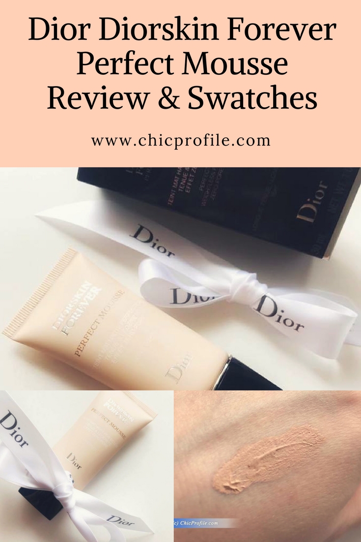 dior diorskin forever perfect mousse foundation