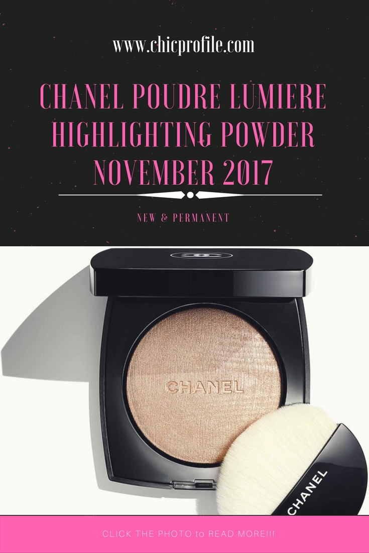 ChanelNovember2017PoudreLumiereHighlightingPowder Beauty Trends