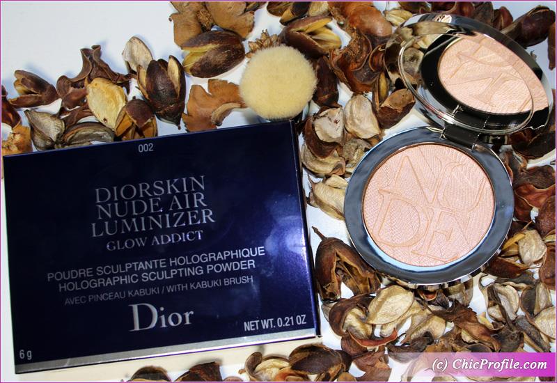 diorskin nude air luminizer glow addict holographic sculpting powder