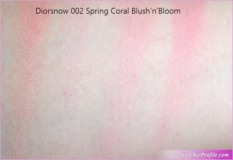 Dior Diorsnow Spring Coral Blush'n 