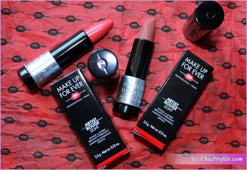 Makeup Forever New Artist Rouge Lipstick Review & Swatches