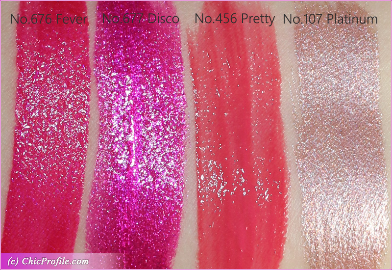 Dior Addict Fever, Disco, Pretty, Platinum Lacquer Plump Review