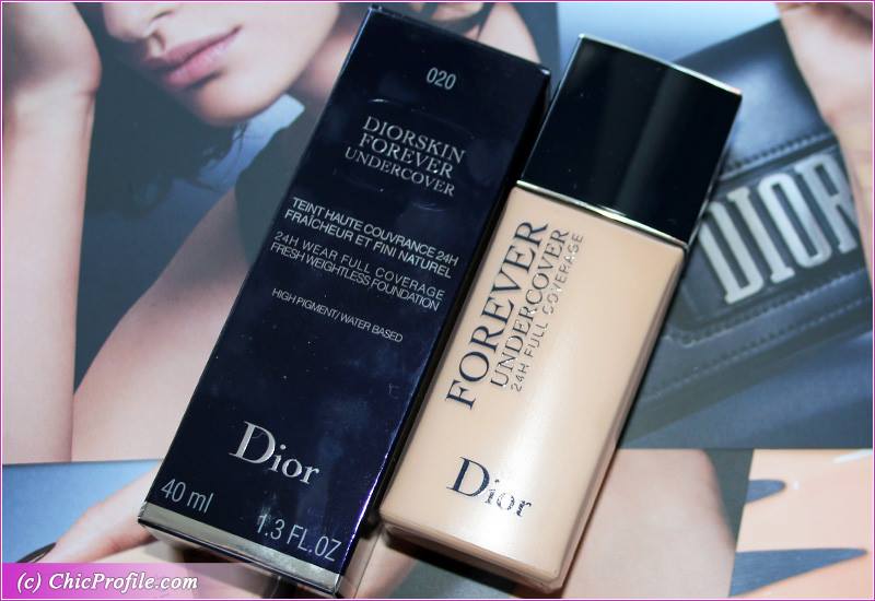 Dior Diorskin Forever Undercover Foundation Review Swatches Photos Beauty Trends and Latest Makeup Collections Chic Profile