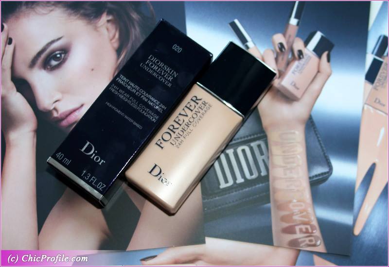 Dior undercover foundation swatches shop