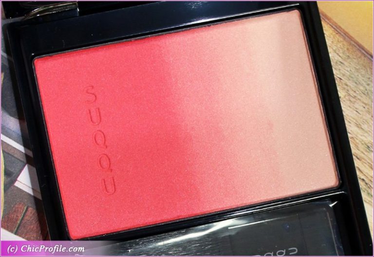 SUQQU Hanairoka Pure Color Blush Review, Swatches, Photos Beauty
