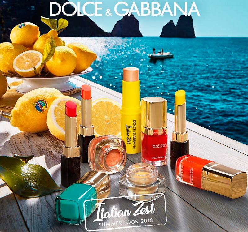 dolce and gabbana lemon zest