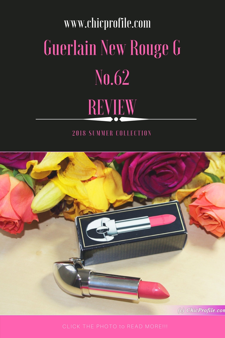 GuerlainRougeGLipstick62ReviewSwatches Beauty Trends and Latest