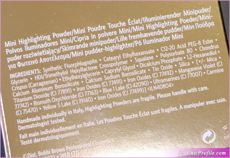 Bobbi Brown Pink Glow Mini Highlighting Powder Review, Swatches, Photos ...