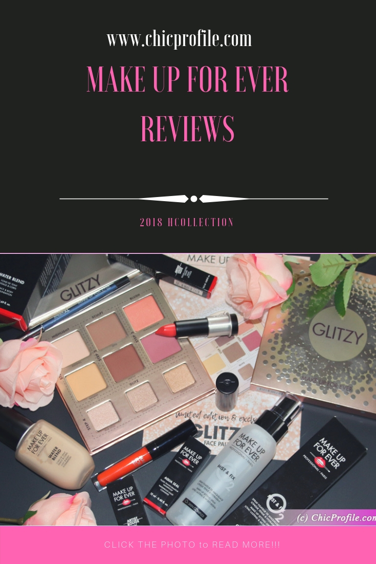 MakeUpForEverGlitzyPaletteWaterBlendFoundationLipstickReview