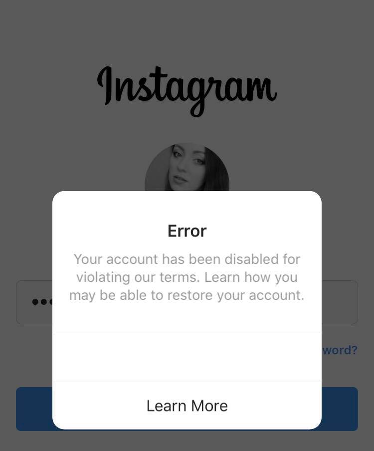 My Instagram Account was Disabled Beauty Trends and Latest Makeup