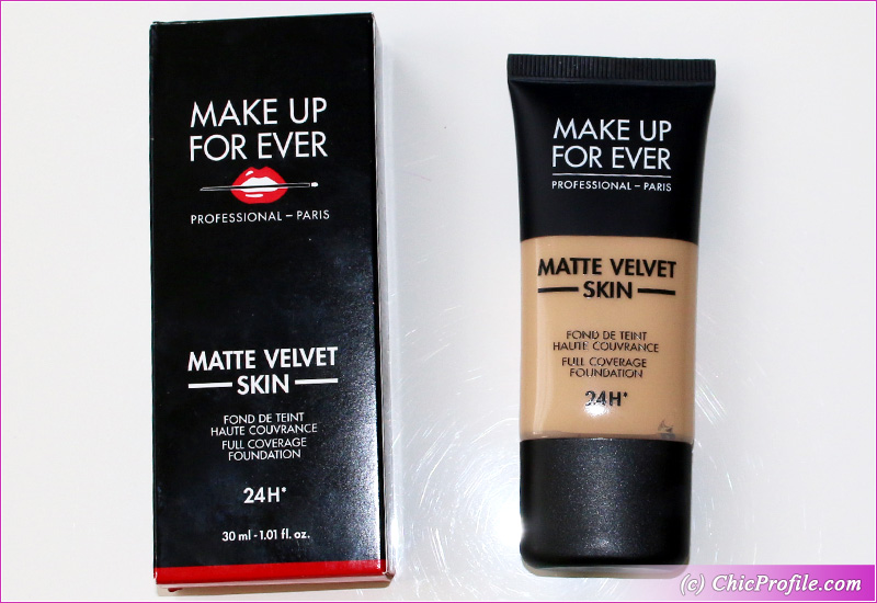 Make Up For Ever Matte Velvet Skin Foundation Review, Swatches, - Beauty Trends and Latest Makeup Collections | Chic Profile