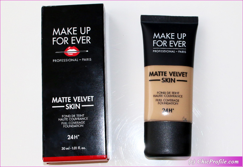 Make Up For Ever Matte Velvet Skin Foundation Review Swatches Looks Beauty Trends And Latest Makeup Collections Chic Profile