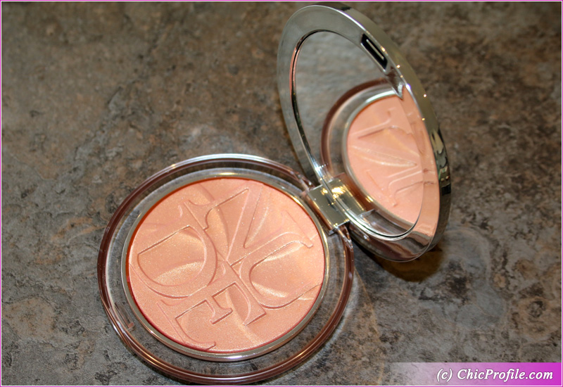 dior peach delight highlighter