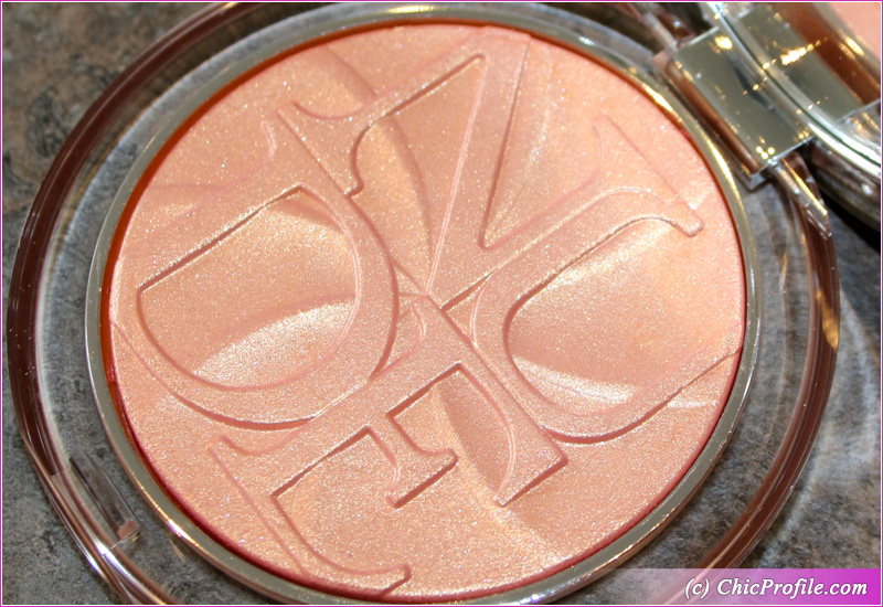 dior peach delight highlighter