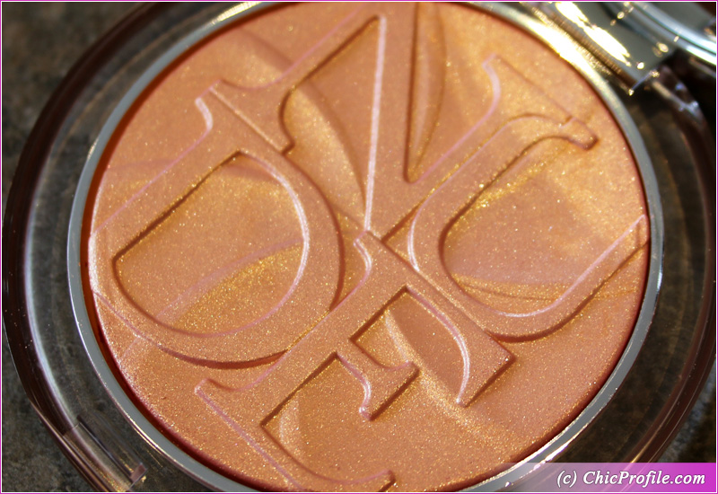 dior peach delight highlighter