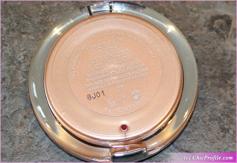 dior peach delight highlighter