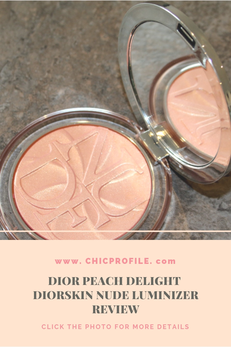 dior luminizer peach delight