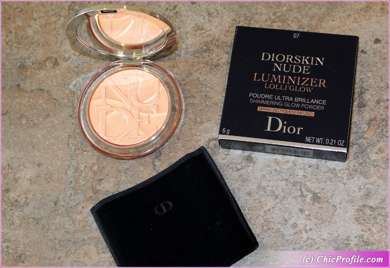 dior blush peach