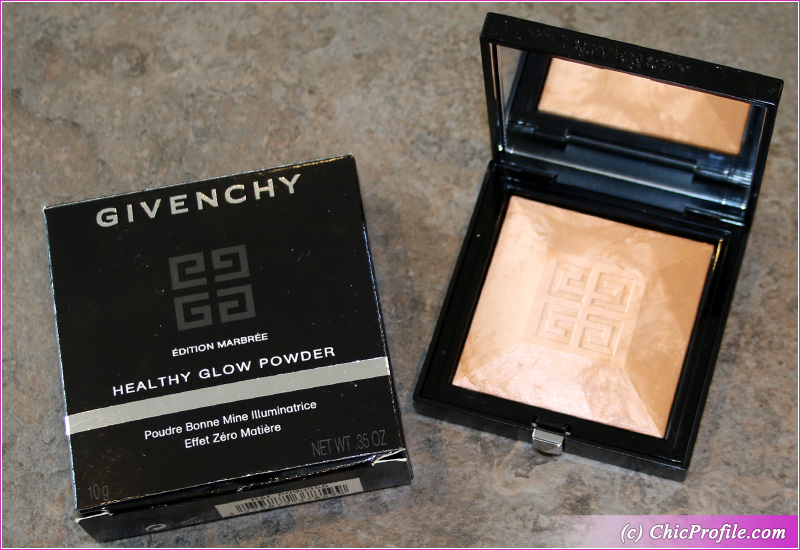 Givenchy Healthy Glow Powder Marble Edition Review Swatches Makeup Look Givenchy Healthy Glow Powder Marble Edition Review