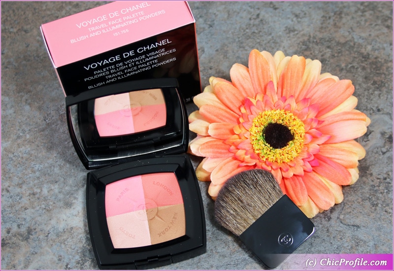 Chanel Voyage de Chanel Blush & Illuminating Face Palette Review