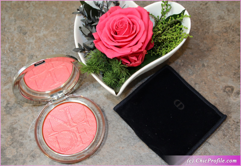 dior coral pop luminizer blush