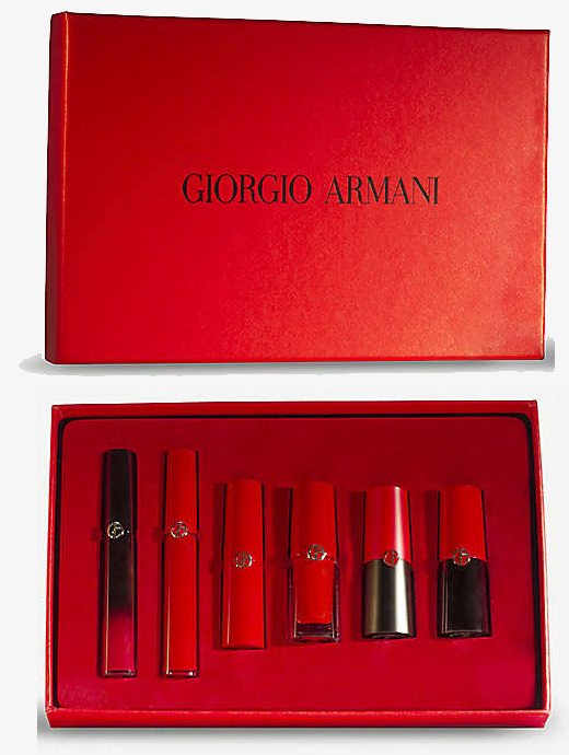 giorgio armani red lipstick