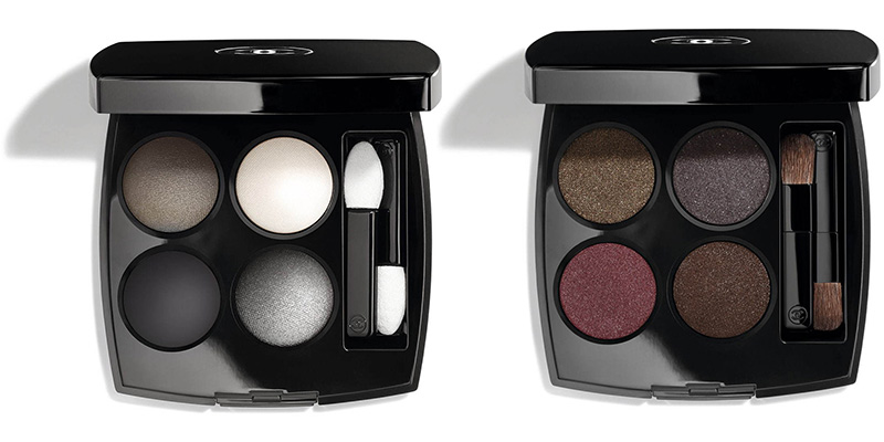 Chanel-Black-White-Fall-Winter-2019-Eyeshadow-Quads - Beauty Trends and Latest Makeup Collections Chic