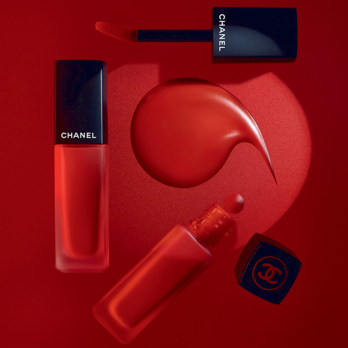 Chanel Rouge Distinctif (842) Rouge Allure Ink Matte Liquid Lip Colour  Review & Swatches
