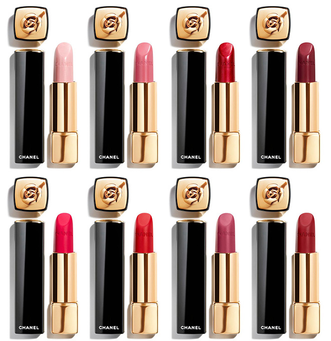 Chanel Camelia Rouge Allure Lip Colors & Lip Pencils for Spring 2020  Available Now Chanel Camelia Rouge Allure Lip Colors & Lip Pencils