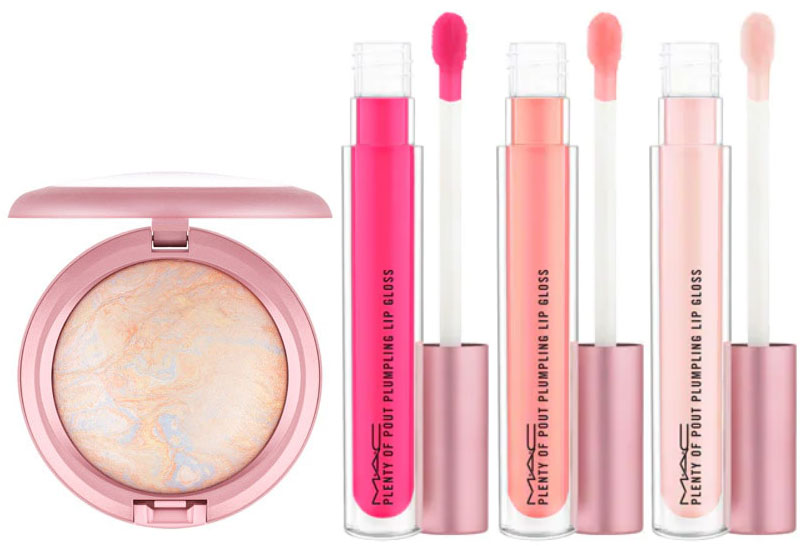 mac petal power lipstick swatches