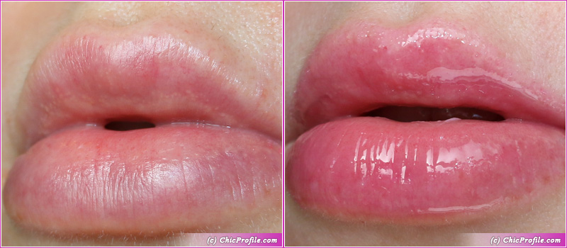 dior lip glow before and after