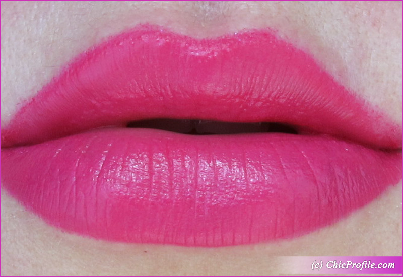 SUQQU Vibrant Rich Lipstick 106 Hanatsumi Lip Swatch