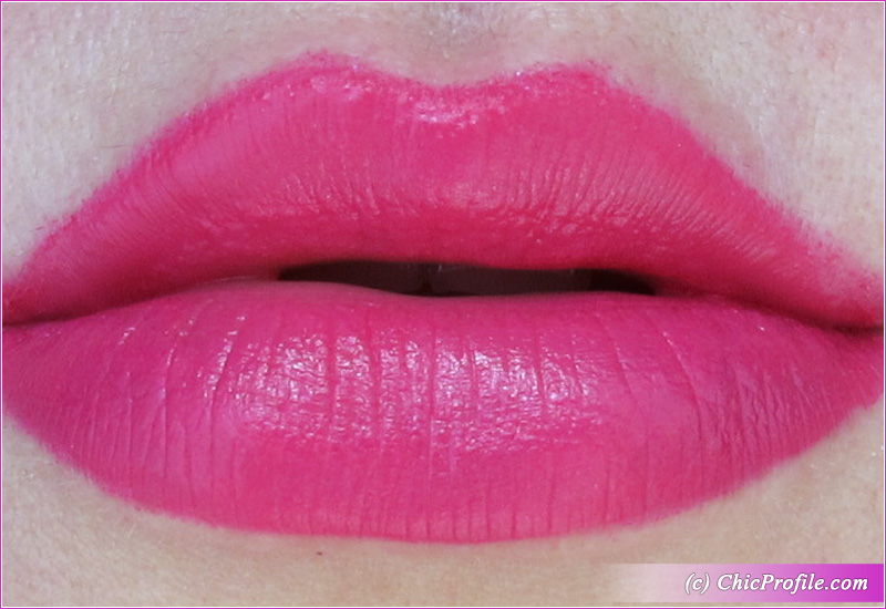 SUQQU Vibrant Rich Lipstick 106 Hanatsumi Lip Swatch