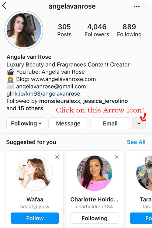 Angela Van Rose Instagram