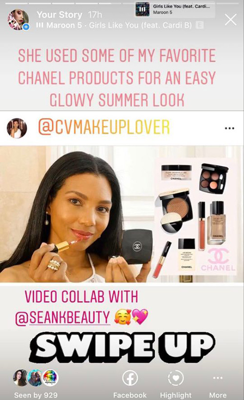 CVmakeuplover Instagram