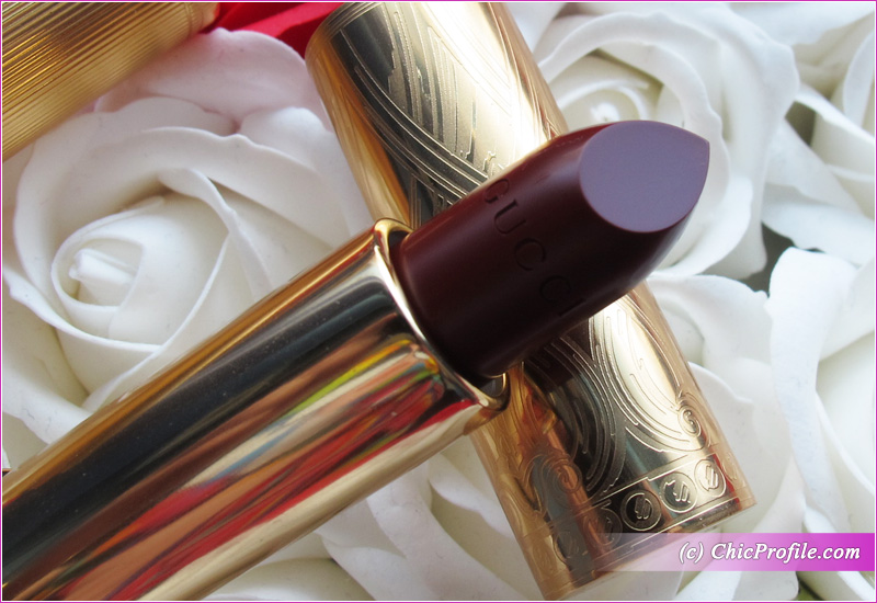 Gucci Louisa Red Satin Lipstick Review