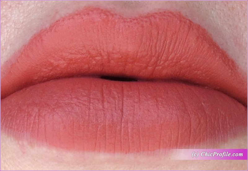 Gucci Matte Lipstick Lip Swatch
