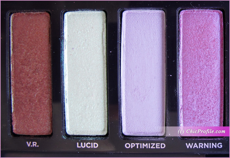 Urban Decay Naked Ultraviolet Palette eyeshadows