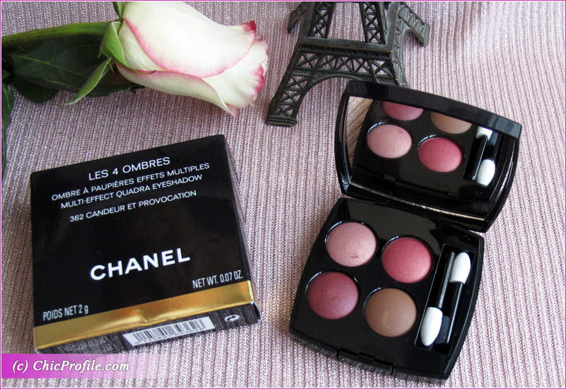 Chanel Candeur et Provocation (362) Eyeshadow Quad Review