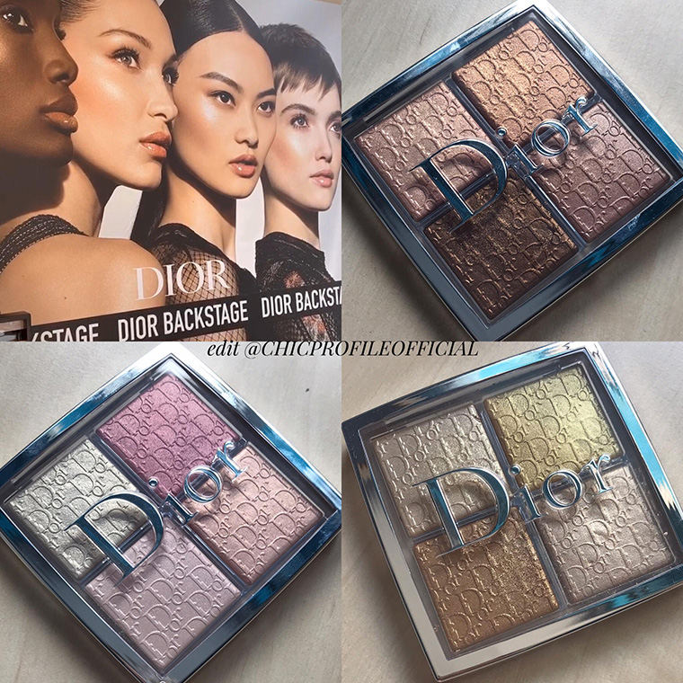 dior highlighter backstage