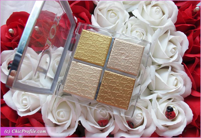 Dior Backstage 003 Pure Gold Glow Face Palette Review Open