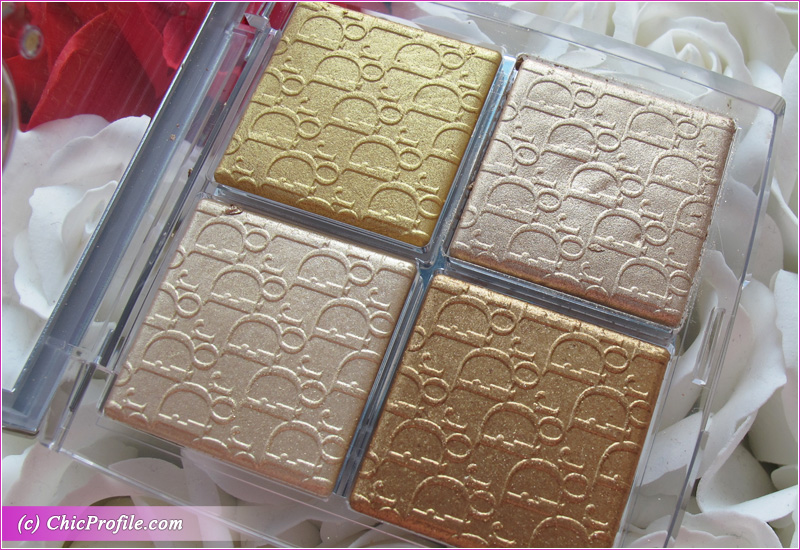 Dior Backstage 003 Pure Gold Glow Face Palette Close Up