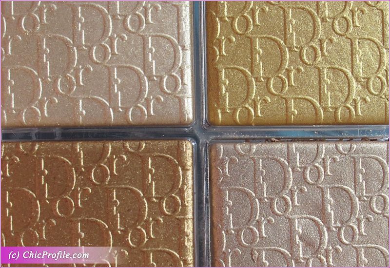 Dior Backstage Pure Gold Palette Close-Up