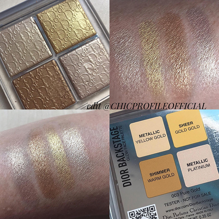 dior glow palette