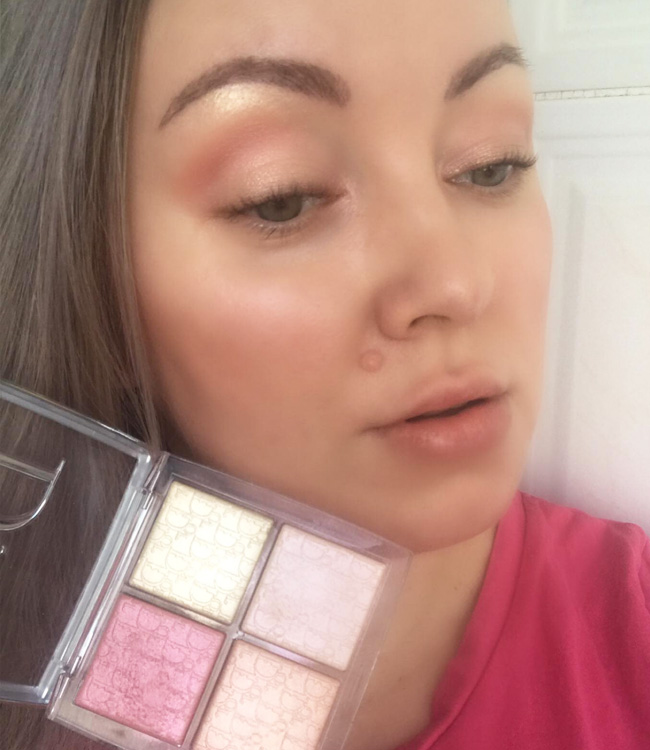 dior highlighter quad