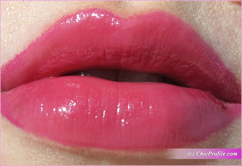 Pat McGrath Belle Amour Divinyl Lip Shine Lip Swatch